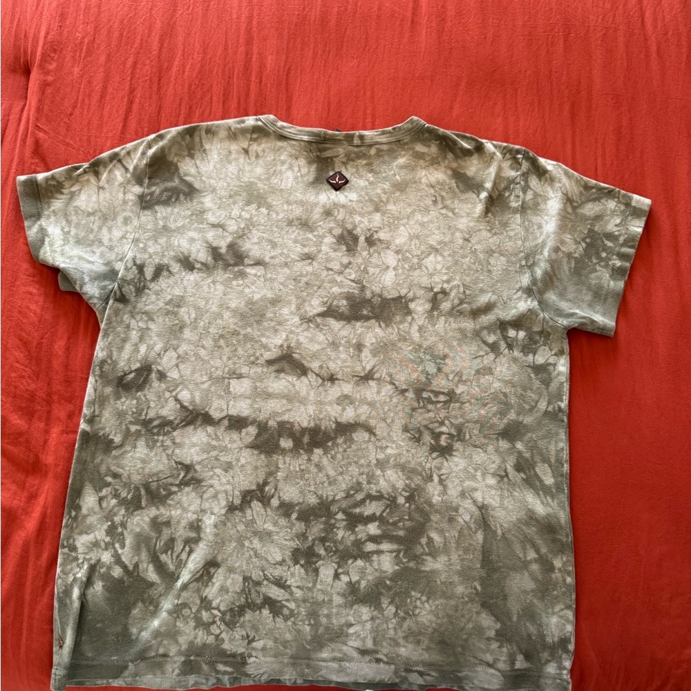 Prana Green Tie-Dye Short Sleeve Tee - Picture 2 of 4